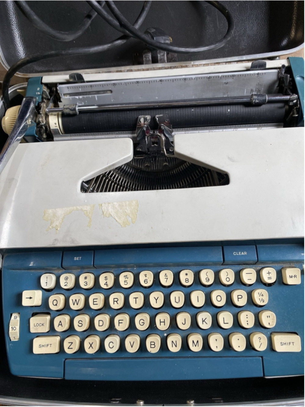 Vintage SCM Smith Corona Electra Automatic Electric Typewriter 1970’s Tested